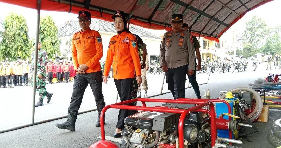 Pemkab Lahat Gelar Apel Gabungan Antisipasi Kebakaran Hutan dan Lahan