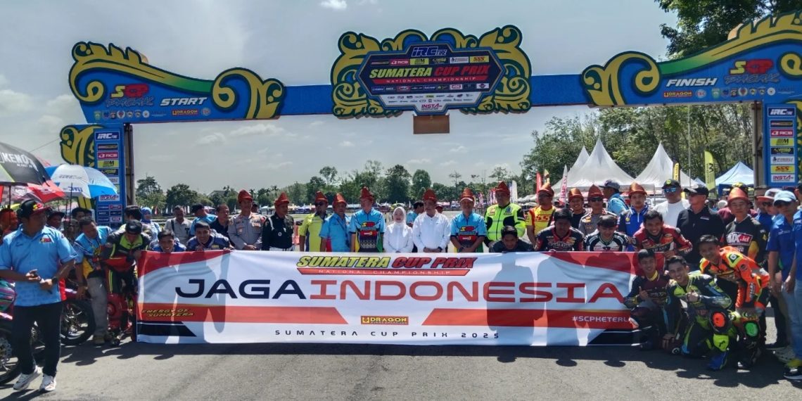 Bupati Lahat Buka Road Race Sumatera Cup Prix 2025 di Sirkuit Manggul