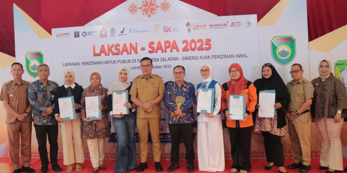 Dekatkan Layanan Perizinan ke Masyarakat, Pemkab Lahat Dukung Kegiatan Laksan-Sapa 2025