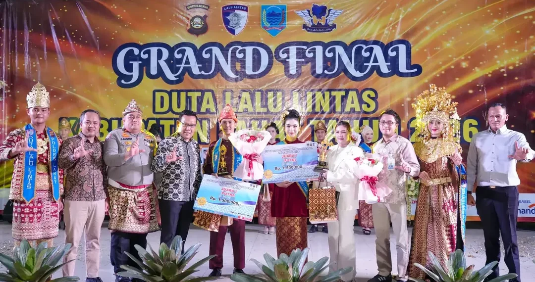 Sekda Lahat Hadiri Grand Final Duta Lalu Lintas Polres Lahat, Dorong Generasi Muda Tertib Berlalu Lintas