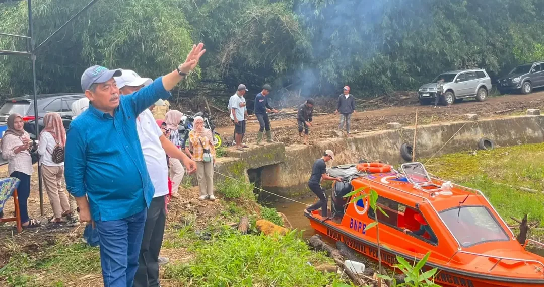 Bupati Lahat Tinjau Tebat Besak, Siapkan Pengembangan Kawasan Perikanan dan Wisata Terpadu