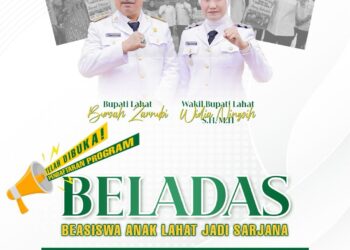 Pemkab Lahat Buka Pendaftaran Beasiswa BELADAS 2026, Kesempatan Emas Raih Pendidikan Tinggi