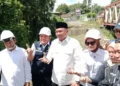 Peletakan Batu Pertama Jembatan Air Lawai B, Gubernur Sumsel Targetkan Rampung Tepat Waktu