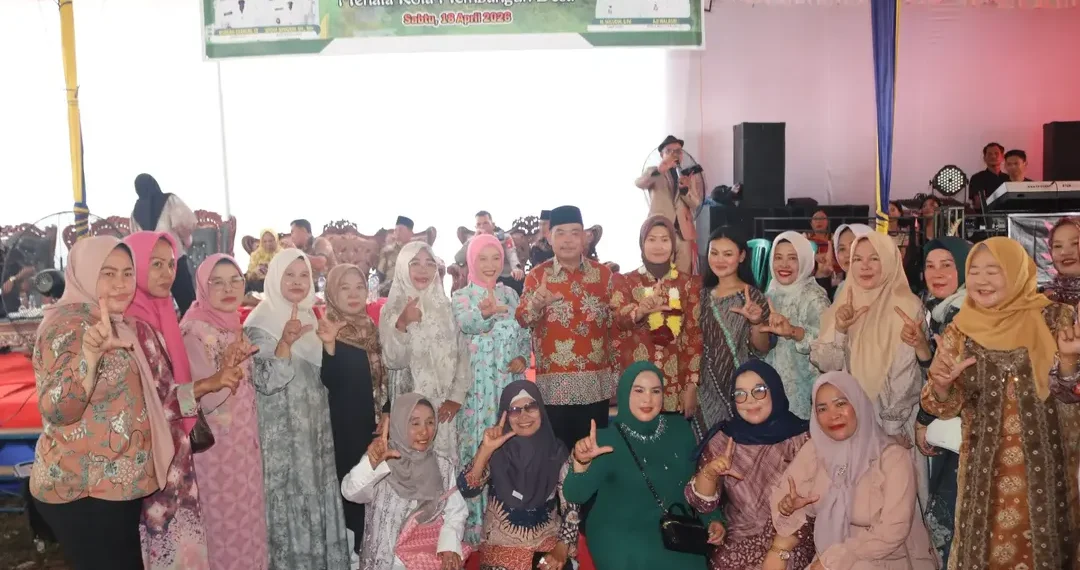 Satu Tahun Kepemimpinan, Bupati dan Wakil Bupati Lahat Hadiri Syukuran di Talang Tinggi
