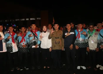 Bupati dan Wakil Bupati Lahat Lepas 275 Calon Jamaah Haji, Pesankan Jaga Kesehatan dan Kekompakan