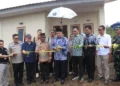 Bupati Lahat Resmikan Hunian Relokasi Korban Banjir di Mulak Sebingkai