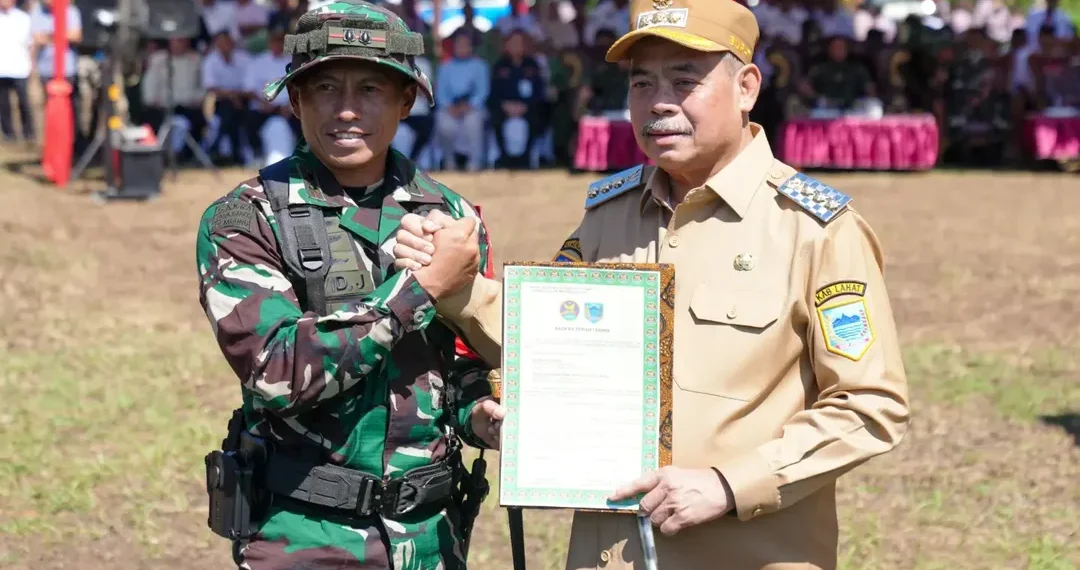 Bupati Lahat Resmi Buka TMMD ke-128 Tahun 2026, Perkuat Sinergi Pembangunan Desa
