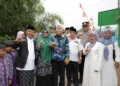 Wabup Lahat Letakkan Batu Pertama Pembangunan Masjid Al-Muhajirin di Kikim Selatan