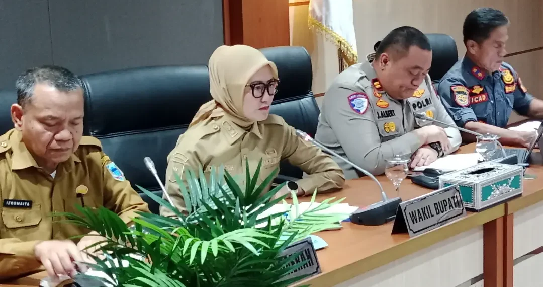 Wabup Lahat Pimpin Rapat Persiapan Kunjungan Kapolda Sumsel dan Pelaksanaan Car Free Day
