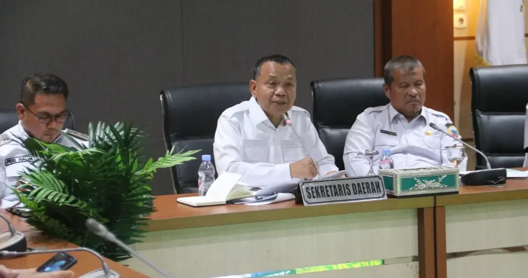 Sekda Lahat Pimpin Rapat Persiapan HUT ke-157, Tekankan Sinergi dan Sukseskan Agenda Tahunan