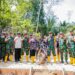 Wabup Lahat dan Tim WASEV Tinjau Progres TMMD dengan Motor Trail