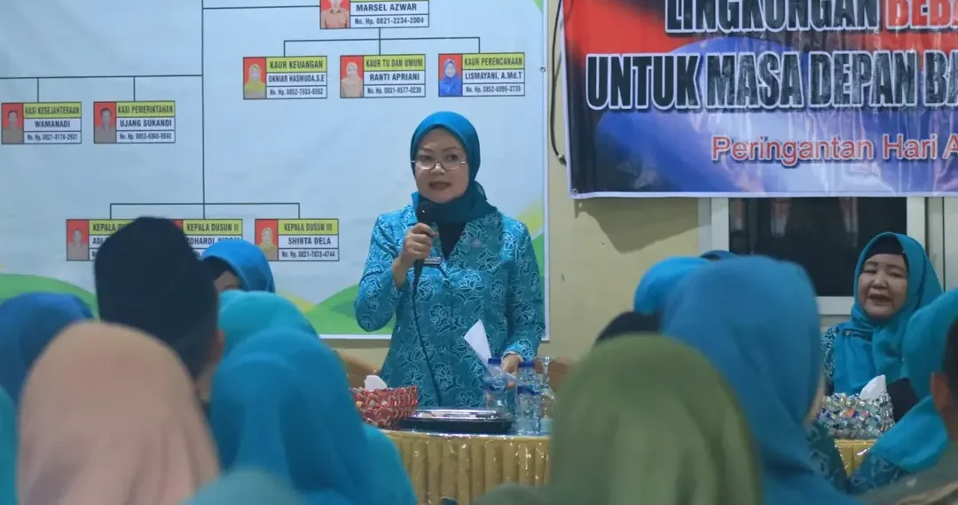 Ketua TP-PKK Lahat Lakukan Monev di Desa Banjarsari, Dorong Peningkatan Prestasi dan Inovasi Program PKK