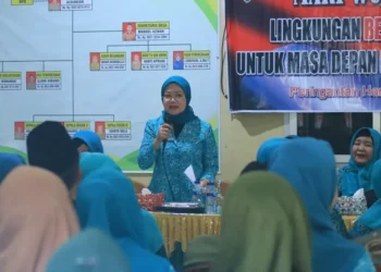 Ketua TP-PKK Lahat Lakukan Monev di Desa Banjarsari, Dorong Peningkatan Prestasi dan Inovasi Program PKK
