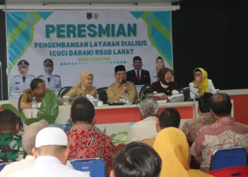 Bupati dan Wakil Bupati Lahat Resmikan Pengembangan Layanan Dialisis RSUD Lahat