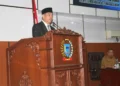 Bupati Lahat Sampaikan Jawaban Pemerintah Daerah atas Pandangan Fraksi DPRD tentang Raperda Ketenagakerjaan