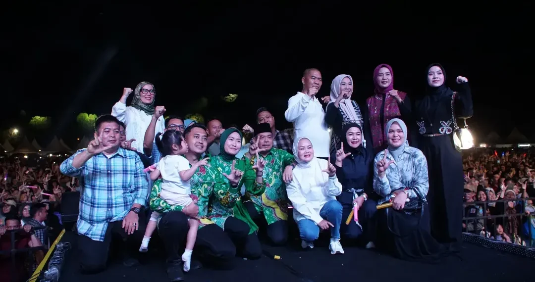 Bupati dan Wakil Bupati Lahat Resmi Tutup Festival Kuliner dan UMKM HUT Lahat ke-157