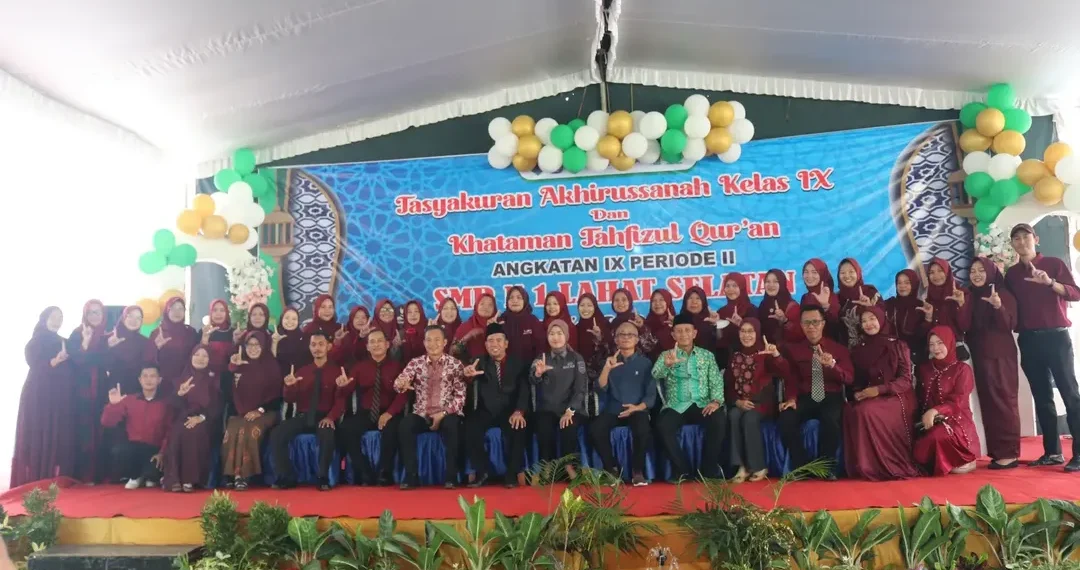 Wakil Bupati Lahat Hadiri Akhirussanah dan Khataman Tahfiz Qur’an SMPN 1 Lahat Selatan, Dorong Lahirnya Generasi Qur’ani