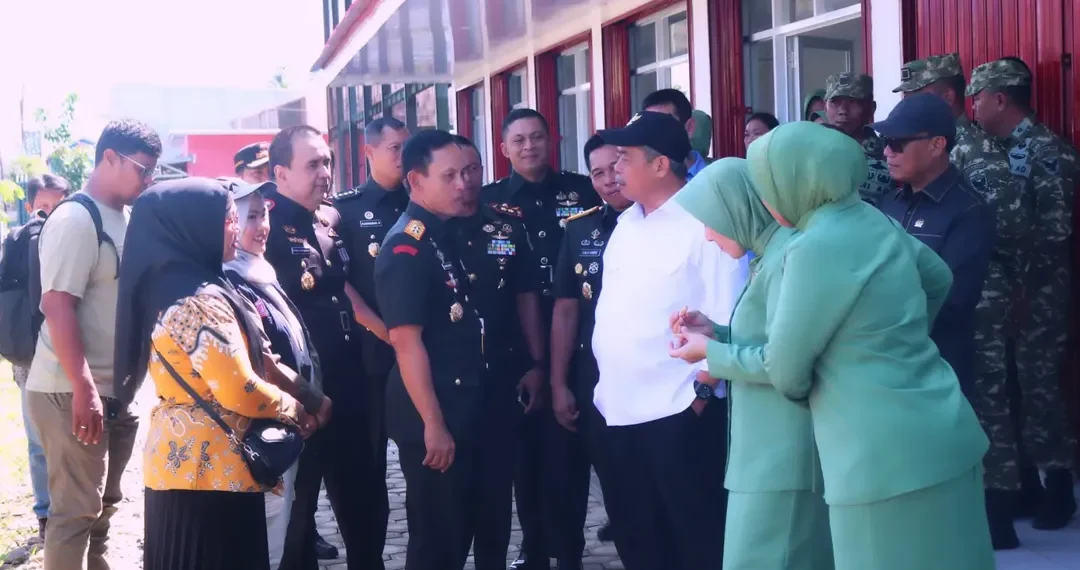 Pangdam II/Sriwijaya Tinjau Koperasi Merah Putih di Lahat, Dorong Penguatan Ekonomi Kerakyatan