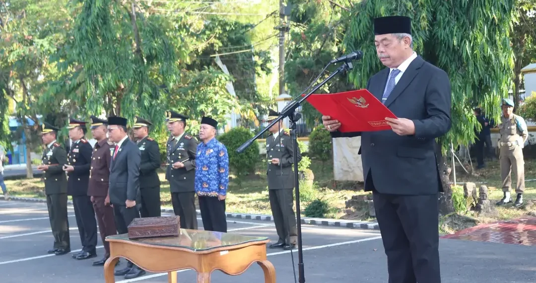 Bupati Lahat Pimpin Upacara Hari Lahir Pancasila 2026, Teguhkan Semangat Persatuan dan Gotong Royong