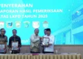 Bupati Lahat Serahkan Laporan Keuangan Pemerintah Daerah Tahun Anggaran 2025 kepada BPK Sumatera Selatan