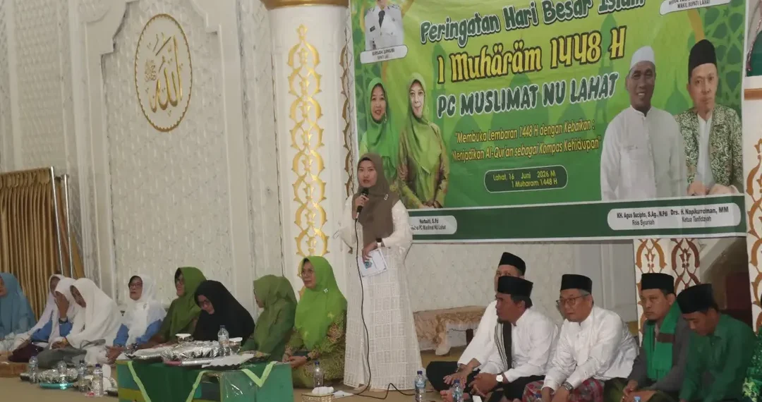 Wakil Bupati Lahat Hadiri Peringatan Tahun Baru Islam 1 Muharam 1448 Hijriah, Ajak Masyarakat Maknai Semangat Hijrah