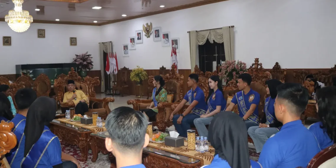 Bupati Lahat Terima Audiensi Finalis Bujang Gadis Seganti Setungguan 2026, Dorong Generasi Muda Jadi Duta Pariwisata Daerah