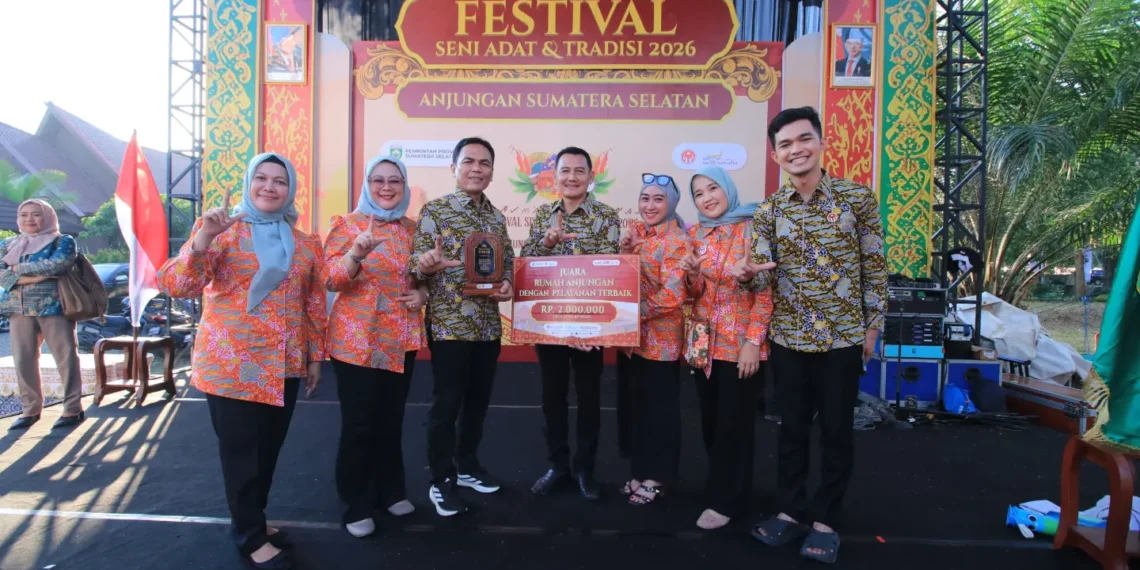 Kabupaten Lahat Raih Penghargaan Pelayanan Terbaik pada Festival Seni Adat dan Tradisi serta Festival Anjungan Sumsel 2026