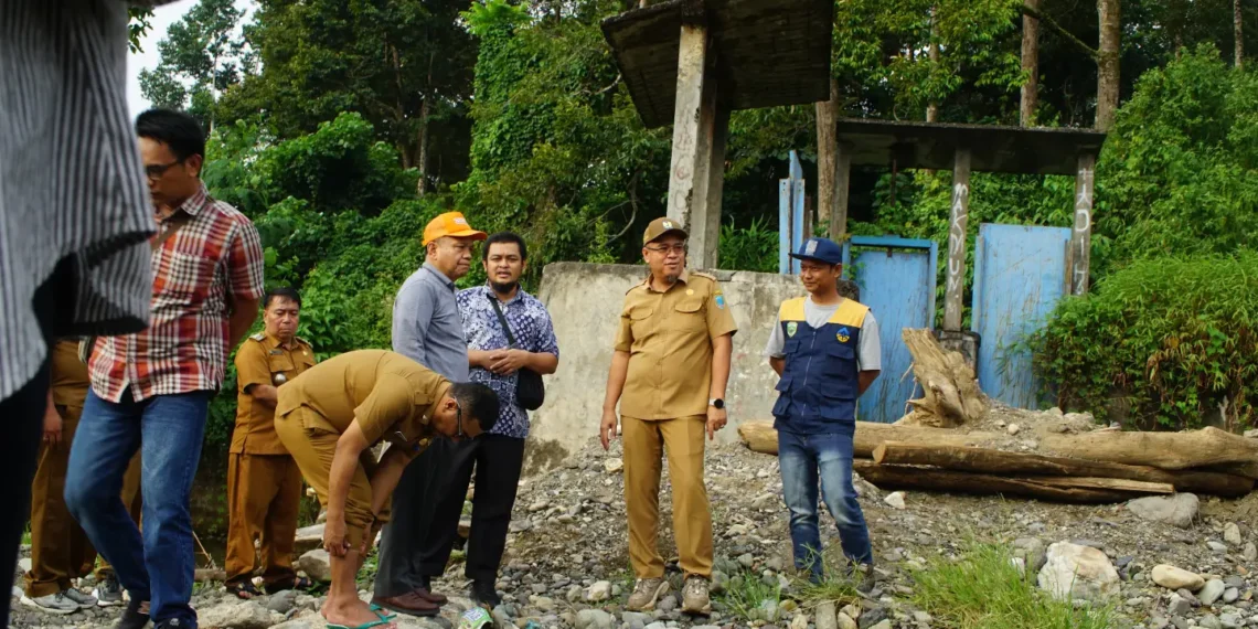 Sekda Lahat Tinjau Bendungan Irigasi Merendang dan Pangi, Dorong Revitalisasi untuk Perkuat Ketahanan Pangan