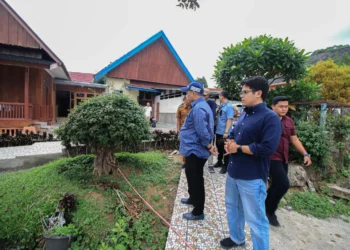 Bupati Lahat Tinjau Hasil Renovasi Villa Seganti Setungguan, Optimalkan Fasilitas Penunjang Pariwisata