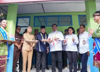Wakil Menteri Transmigrasi Resmikan Rehabilitasi SD Negeri 18 Sukoharjo, Perkuat Komitmen Pembangunan Kawasan Transmigrasi di Lahat