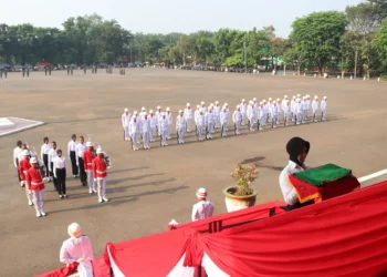 Jelang HUT ke-81 RI, Pemkab Lahat Gelar Gladi Kotor dan Gladi Bersih Upacara Pengibaran Bendera