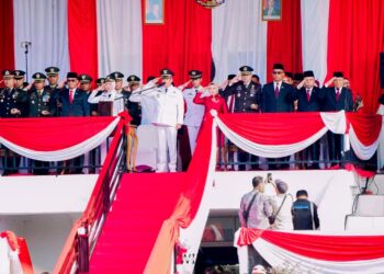 Khidmat, Bupati Lahat Pimpin Upacara HUT ke-81 Kemerdekaan RI