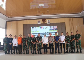 Wabup Lahat Hadiri Rakor Pencegahan dan Penanganan Karhutla Bersama Tim Mabes TNI