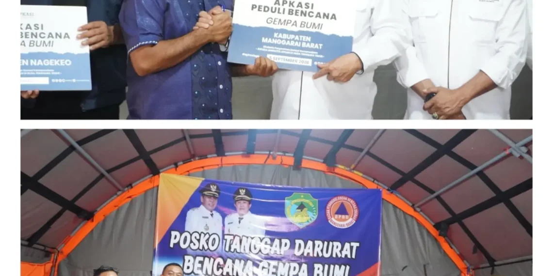 APKASI Salurkan Bantuan untuk Korban Gempa di Manggarai Barat