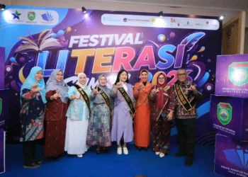 Bunda Literasi Lahat Hadiri Festival Literasi Sumsel 2026