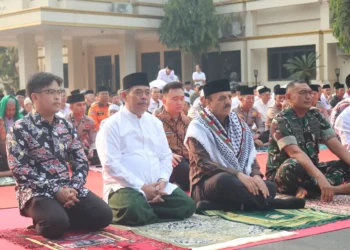 Pemkab Lahat Gelar Sholat Istisqa, Bupati Ajak Masyarakat Memohon Turunnya Hujan