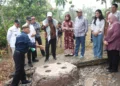 Bupati Lahat Bersama Dubes Palestina Tinjau Situs Megalit