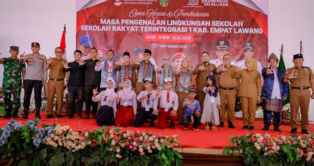 Wabup Lahat Hadiri Open House dan Pembukaan MPLS Sekolah Rakyat Terintegrasi 15 Empat Lawang