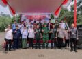 Wakil Bupati Lahat Hadiri Peletakan Batu Pertama Pembangunan Masjid Baiturrahman Serelo Yonif TP-894/PB