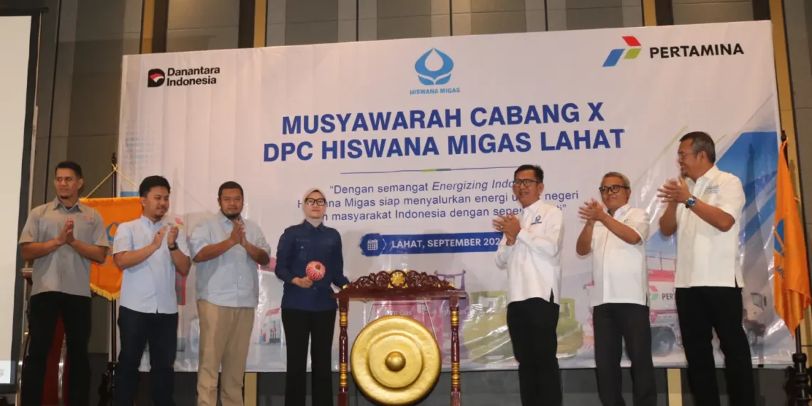 Wabup Lahat Hadiri Muscab X DPC Hiswana Migas Lahat