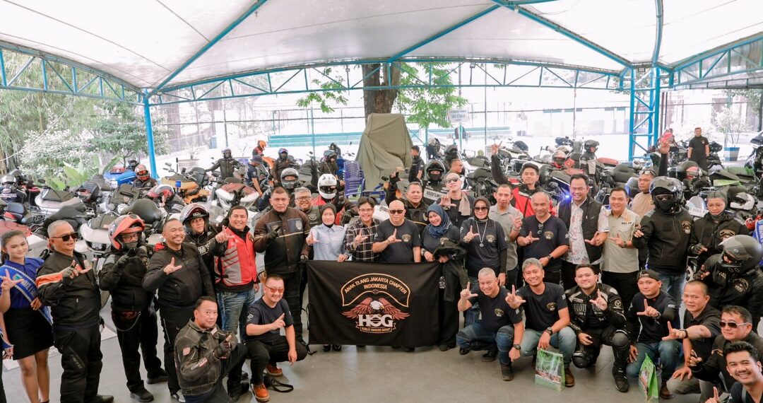 Wabup Lahat Sambut Hangat Bikers HOG Anak Elang Jakarta Chapter dalam Touring Palembang–Padang