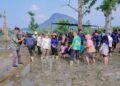 Wabup Lahat Tinjau Bendungan Irigasi Rusak di Desa Padang, Serap Aspirasi Petani