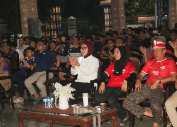 Nobar Final ASEAN Cup 2026, Pemkab Lahat dan Masyarakat Rayakan Kemenangan Timnas Indonesia